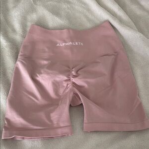 Alphalete Pink Athletic Shorts
